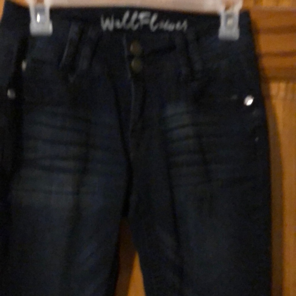 Dark blue wallflower jeans new without tags size  7 short